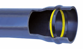 Tubi in PVC UNI EN 1452 per acquedotto e condotte in pressione BLU TECH EVOLUTION