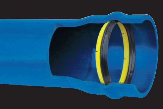 Tubo PVC-A Crack Resistant BLU FORCE